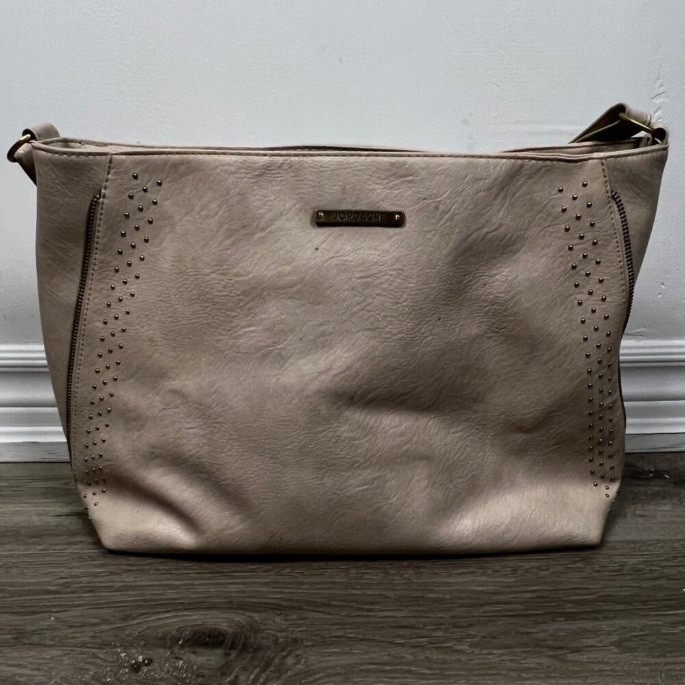 Vintage Jordache Monogram Minimalist Shoulder Bag